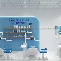 Thiết kế phòng khám nha khoa An Hưng – Hiện đại và tối ưu